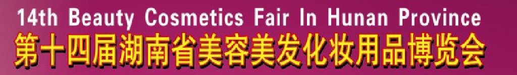 2011第十四屆湖南省美容美發(fā)化妝用品博覽會(huì)
